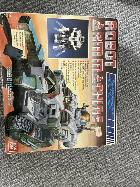 Robot Transformable ATC Ban Daï 1985 - Jouet Vintage En Boîte Soclaine - RARE