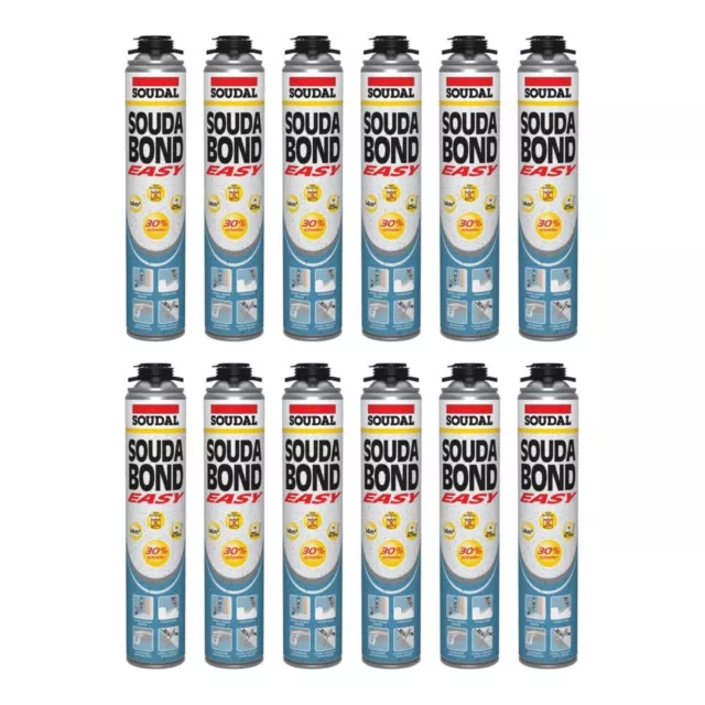 1 Karton Soudal Dämmstoffkleber Soudabond easy 800ml Klebeschaum