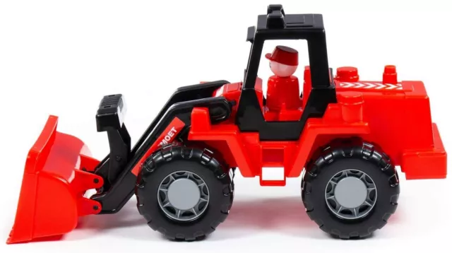 Radlader Schaufellader Kinder Spielzeug MAMMOET Baustellen Fahrzeug  +12M 3
