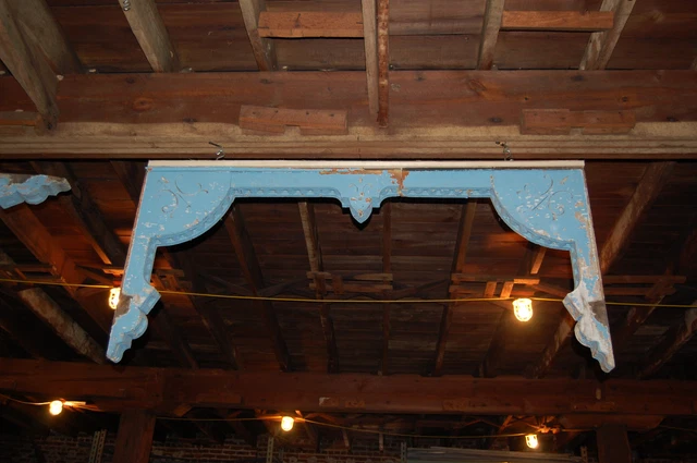 Large Antique Porch Corbel,Fretwork,Gingerbread, Exterior Trim Architectural Sal