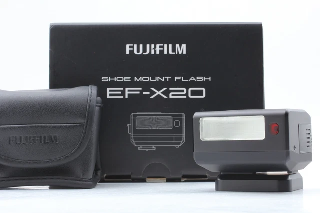 [MINT] FUJIFILM EF-X20 CLIP-ON SHOE MOUNT FLASH For GFX X-Pro X-T T-H JAPAN