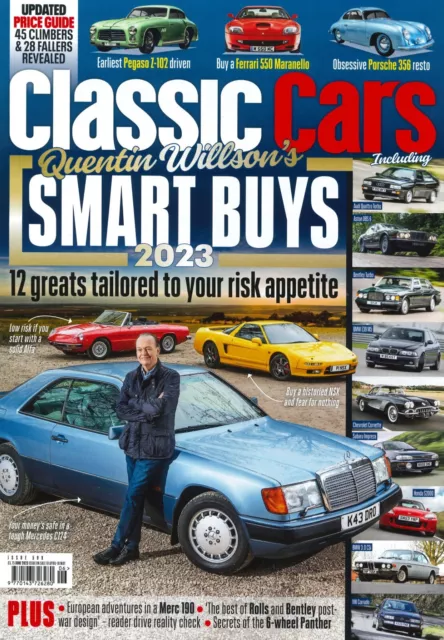 UK CLASSIC CARS Magazine, Quentin Willson, Pegaso Z-102, Ferrari 550 ...