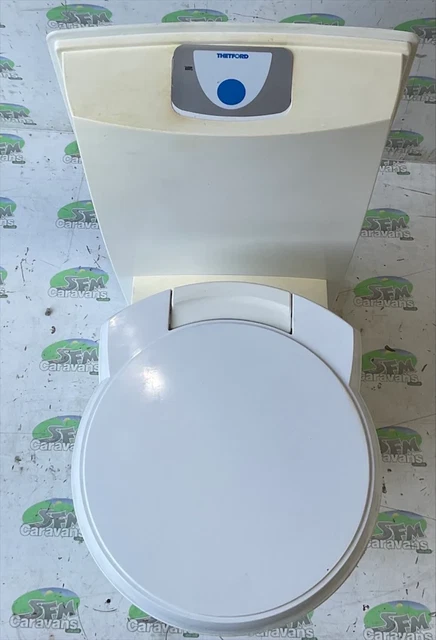 Thetford C200 Quadro E Interruttore Programma Ricambio Per Wc Caravan – Colore Bianco, Compatibile Con 301 Girevole