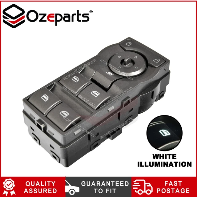 POWER WINDOW MASTER Switch White Illumination For Holden HSV VE GENE