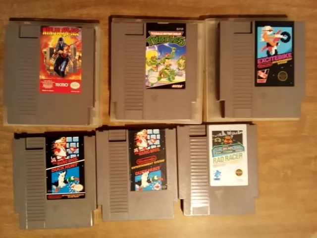 NES,N64,Wii,PS2 Gameboy Game Lot