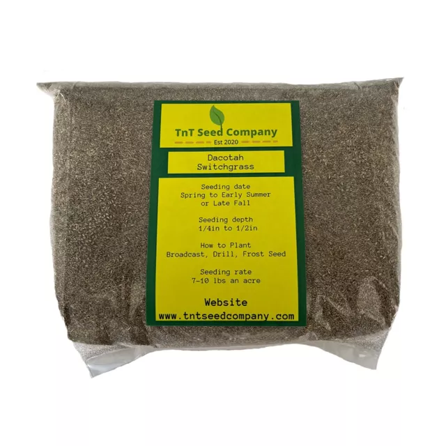 4 LB SWITCHGRASS Native Grass Seed - Excellent Deer Bedding And Upland ...