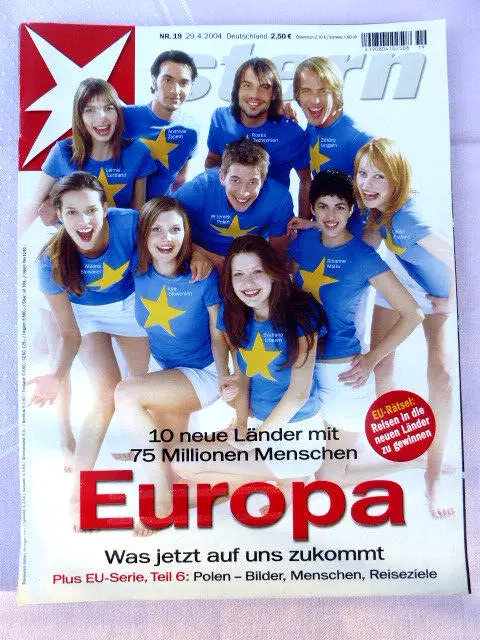 Stern Magazin Zeitschrift Nr. 19 vom 29.4.2004 EUROPA/Opfer für Israel/Anke Enge