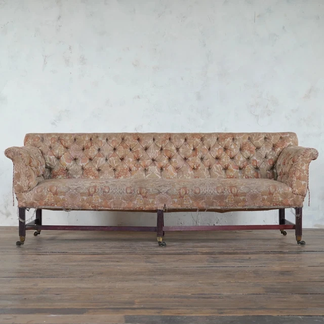 Georgian Sofa with Scroll Arms