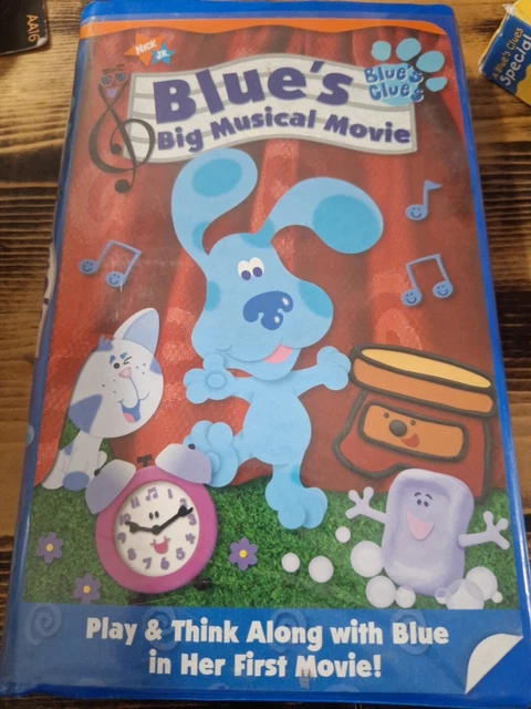 Blues Clues Blues Big Musical Movie Vhs 2000 Eur 11 10 Picclick Fr