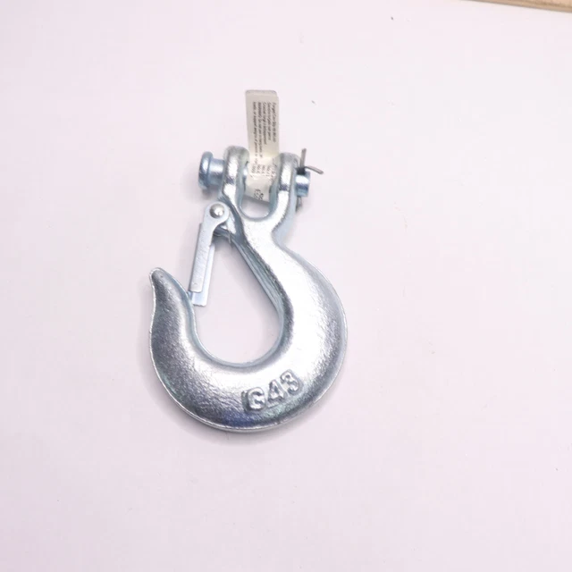 Hillman Forged Clevis Slip Hook With Latch Grade 43 5/16" 322777