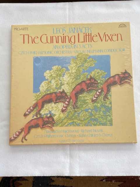 The Cunning Little Vixen LEOS JANACEK Czech Philharmonic Orchestra 1981 Sealed