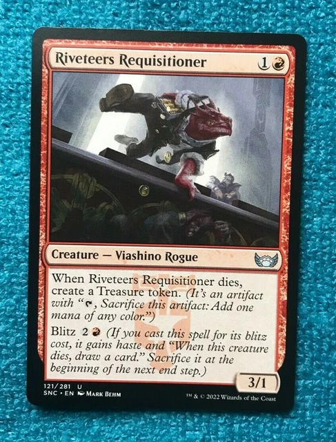 RIVETEERS REQUISITIONER RUES de New Capenna Magic The Gathering EUR 2 ...