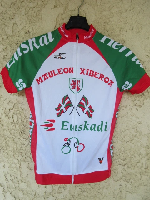 Maillot cycliste EKOI Cycling rose noir intégral jersey Velo homme - XXL