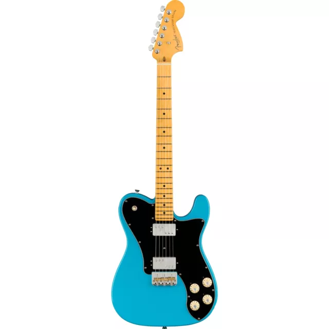 Guitarra eléctrica Fender American Professional II Telecaster Deluxe MN azul Miami