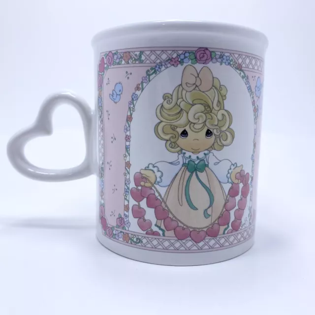Enesco PRECIOUS MOMENTS Coffee CUP MUG 1996 You Have Touched So Many Hearts