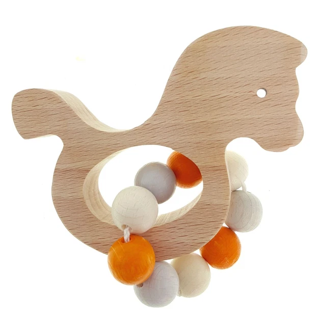 Jouet pour Bébé Hochet Cheval Bxlxh 100x50x110mm Neuf Hochet Activité Motrice