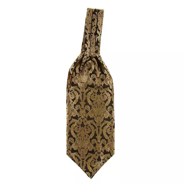 Cravate Self Tie Homme Paisley Floral Ascot Floral Luxe Jacquard Floral