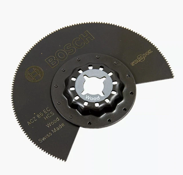 BOSCH PROFESSIONAL ACZ 85 EC Segmentsägeblatt, Starlock, BIM, Holz