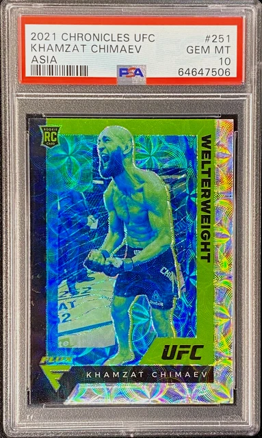 Carte UFC 2024 Topps Midnight – Luana Carolina RC Promo SSP – Notée PSA 10 – Super Rare !