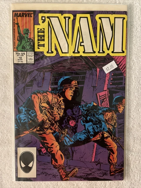 Marvel Comics 1986-87 THE NAM Lot Of 9 🔥 3