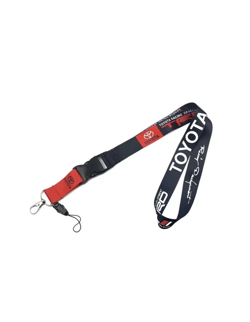 Toyota Key Lanyard TRD Style 21" JDM TRD Style Nylon Lanyard Keychain - For Toyota Corolla Supra Keys Jdm Lanyard - Foto 3