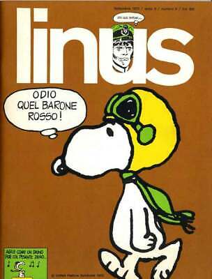 rivista a fumetti LINUS ANNO 1972 NUMERO 9