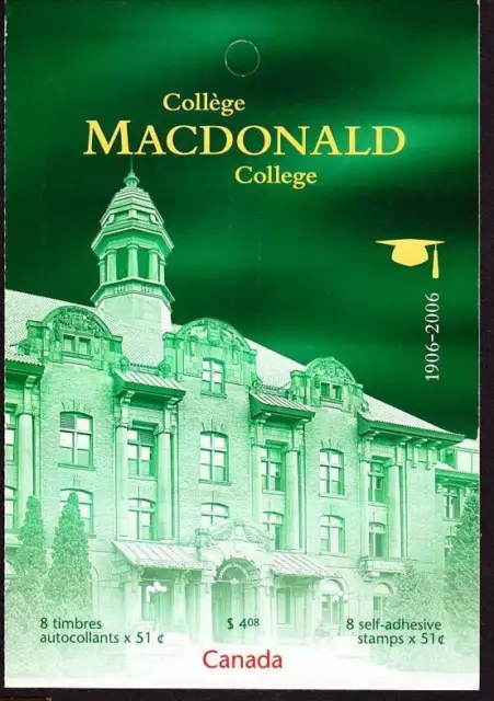 Canada 2006 Booklet #334 Macdonald College
