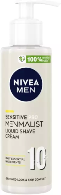 Nivea Sensitive Pro Menmalist Liquid Shave Cream, 200ml