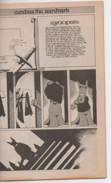 Cerebus #16 (1st Printing 1980) Dave Sim Art & Story - Fine to Very Fine 3