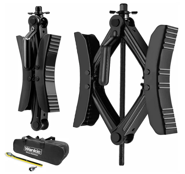 CAMPER WHEEL CHOCK X Shaped RV Chocks Stabilizer for Travel Trailer 54