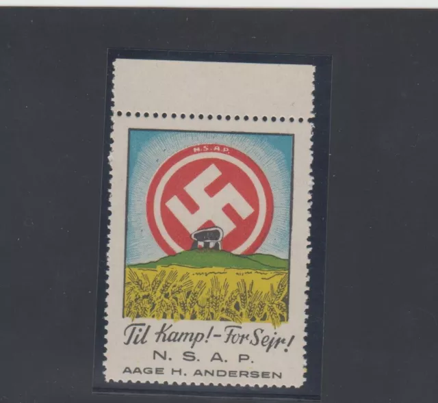 Propagandavignette, " Til Kampf For Seijrl ", postfrisch