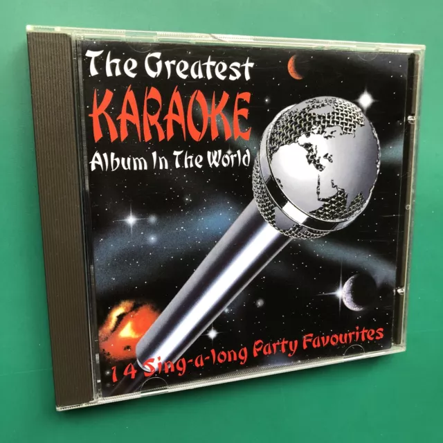 GREATEST KARAOKE ALBUM IN THE WORLD Disco Party Sing-Along CD Bamba YMCA Fame EX