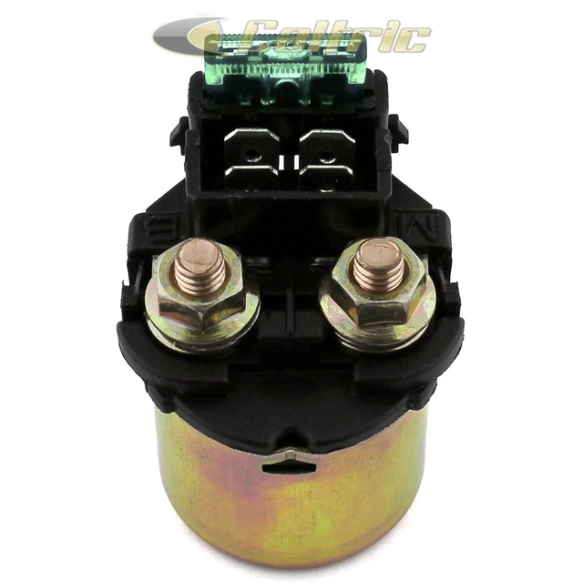 Jodriva Relais Solénoïde De Démarreur 12V Pour Tondeuses - Compatible Trombetta, Bobcat, Snapper, MTD