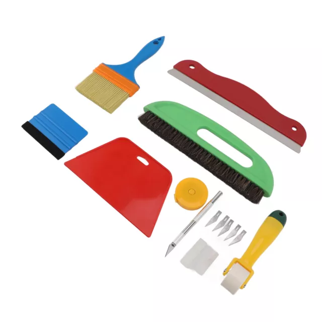 Kit 'outils De Lissage De Papier Peint Rouleau De Couture De Raclette