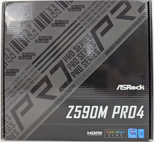 ASROCK Z590M PRO4 MicroATX PC Desktop Motherboard LGA 1200 Intel Faulty ...