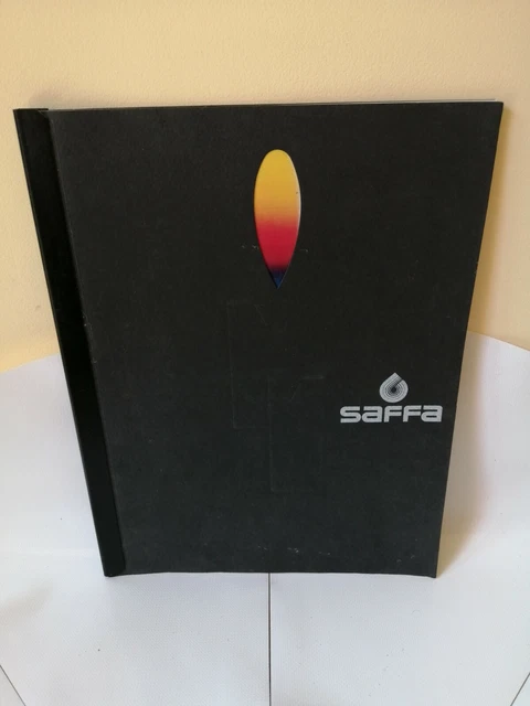 Ristampa Catalogo Accendini Saffa 30 Pagine Anni '70