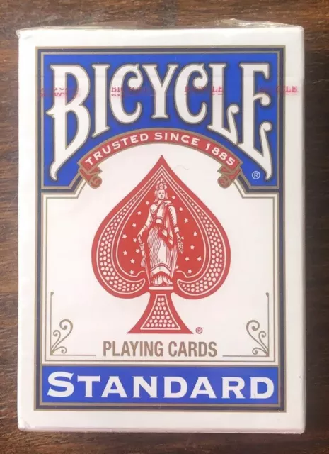 Bicycle Standard Size Standard Face Playing Cards 1 Deck Blue New in Package!