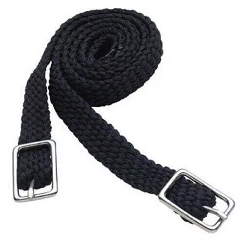 Nylon Spur Straps Black Nylon Spur Straps