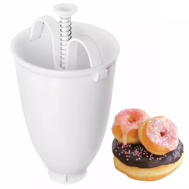 Donut Maker Maschine Form DIY Werkzeug Küche Gebäck Backformen Kunststoff Neu