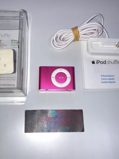 Apple Ipod Shuffle A1204 1Go 2éme Génération + Câble D'origine Baladeur MP3 Rose 2