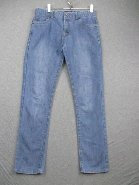 Lucky Brand Straight Jeans 18 Womens Straight Fit Light Wash Logo