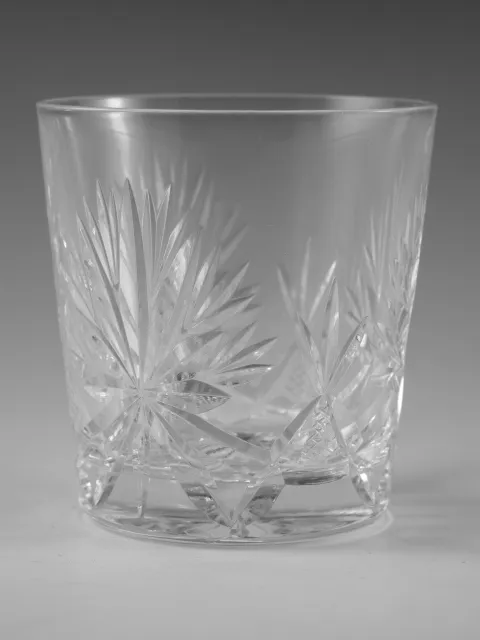 EDINBURGH crystal - STAR of EDINBURGH - Tumbler Glass / Glasses - 3 1/8" Flared
