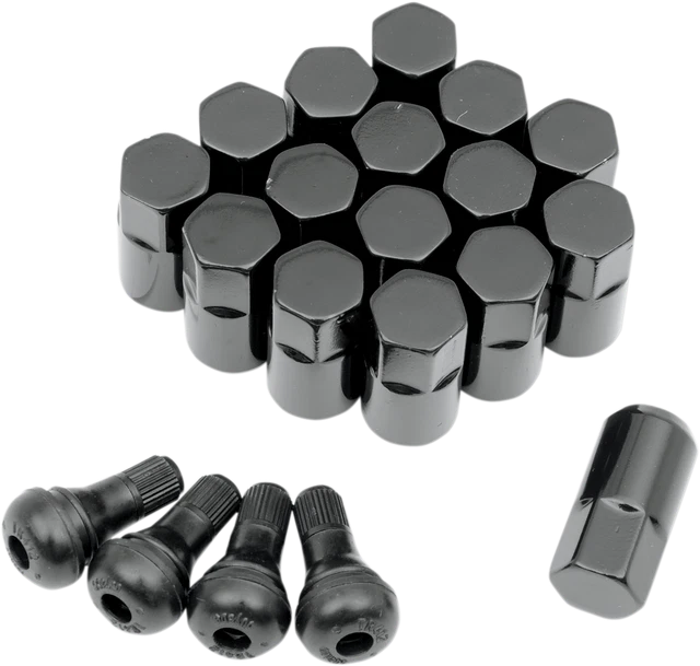 SP300MO206B LUG NUTS 12X1.25 Black 16Pack Yamaha Yxc 700 4X4 Viking Vi Eps 2020 EUR 39,88