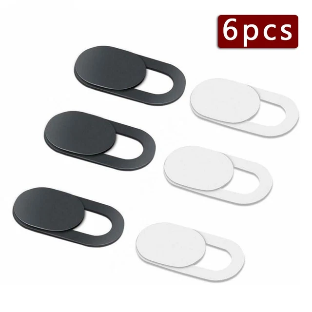 Cache Webcam Coulissant - 10 Pièces, Ultra Fin, Adhésif Sans Trace, Pour PC, Tablette, Smartphone
