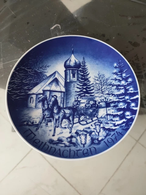 Piatto di Natale 1974 - Bareuther - Limited Edition