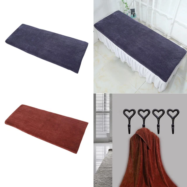 Couvertures de drap de table de massage lavables, faciles à utiliser, douces