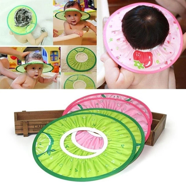 Ear Protection Baby Shampoo Cap Bathing Hats Wash Hair Shield Bath Visor