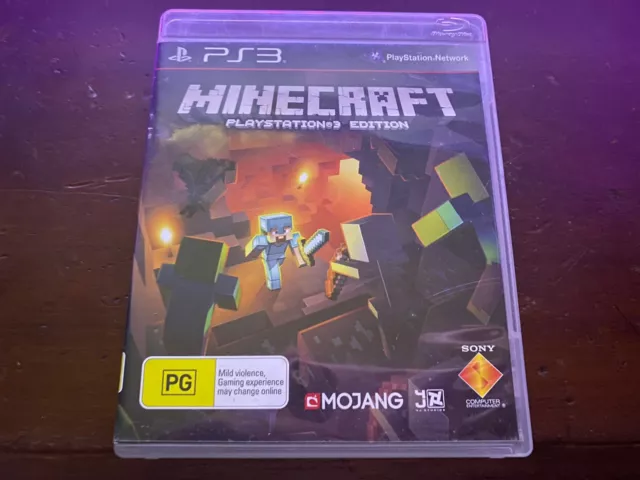 MINECRAFT - PLAYSTATION 3 Edition (PS3) Video Game - Complete With Manual  $20.00 - PicClick AU