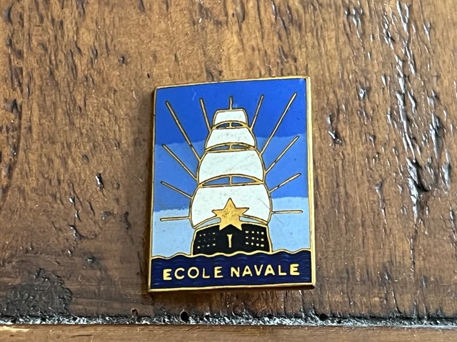 INSIGNE AÉRONAVALE ESCADRILLE Pin’s ECOLE NAVALE FIA 1984 Marine