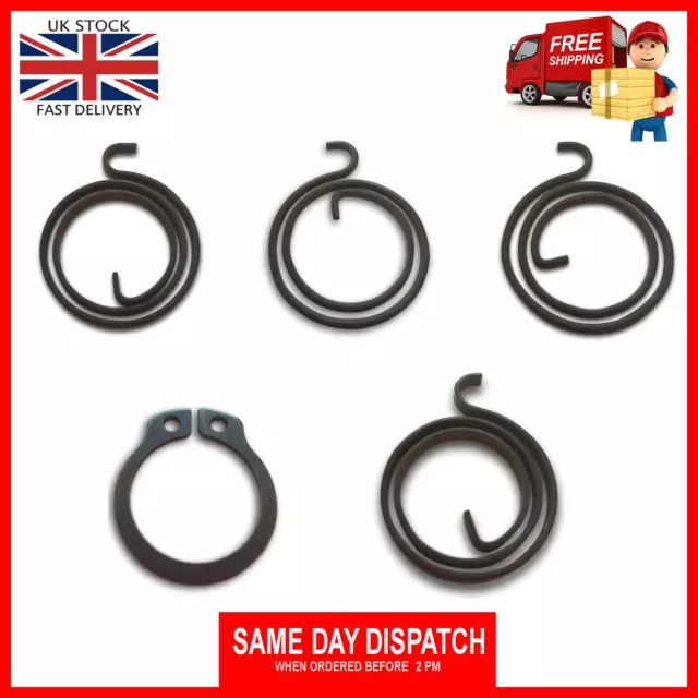 Repair Door Handle Spring Replacement Internal Coil Springs Circlip  Lever Turns